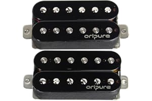 OriPure Alnico 5 pickup humbucker ad alte prestazioni, set di pickup nero per albero e ponte