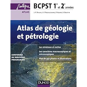 Atlas de géologie-pétrologie BCPST 1re et 2e années - 2e éd.: conforme au nouveau programme Livre en Ligne - Telecharger Ebook