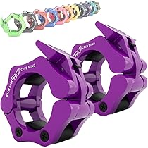 Ferma Dischi Rinforzato Per Bilanciere 50mm - Morsetti Sicuri Per Palestra E Sollevamento Pesi - Foto 3