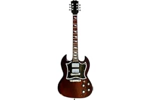 SHOPEWEBB AC/DC 'Angus Young' Wooden Miniature Guitar Replica