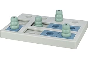 TRIXIE Hundespielzeug Intelligenz Dog Activity Strategiespiel „Chess“ – Anspruchsvolles Intelligenzspielzeug für Hunde zur Beschäftigung, ø 40x27cm – 32022