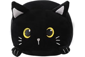 I-TOTAL® - Cojín Decorativo simpático para Cama/sofá Suave (Black Cat)