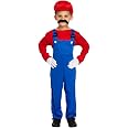 Super Workman Fancy Dress Costume, Red - Small (4-6) - View 4