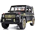 VARIYA ENTERPRISE Exclusive Alloy Metal Pull Back Die-cast Car 1:24 AMG G63 Police Diecast Metal Pullback Toy car with Openable Doors & Light, Music Boys Gifts Toys for Kids Colors as Per Stock