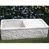 Lavabo Esterno Resistente Lavandino Da Esterno In Cemento E - Foto 6