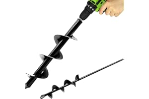 SYITCUN Jardín Espiral Broca 4x42cm y 9x40cm