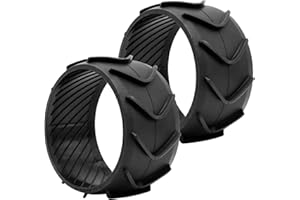 YWNYT 2pcs Wheel Protection for Worx Landroid, Wheel Protection Traction Improvement for Worx Landroid Worx Landroid Robotic Lawnmower S300 M500 M700 M1000 L800 L1000 (RSXJ0003)