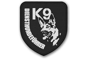 Copytec Patch K9 Service Dog Manager Trainer Dog Shepherd Service Training Coat of Arms #31976