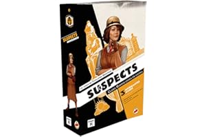2 TOMATOES GAMES 2Tomatoes Games | Suspects | Juego de Cartas Cooperativo | Misterio e Investigación Policial | Conviérte en Detective y Soluciona los Complejos Misterios de los Años 30 | Español | 1-6 Jugadores
