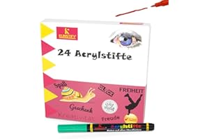 KUNSTIFY 24 kolory o grubości linii 0,7 mm flamaster akrylowy..