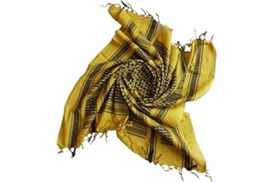 MILSPEC SURPLUS Shemagh Sciarpa in cotone arabo copertura testa deserto palestinese Keffiyeh Tactical Army sciarpa fatta a mano