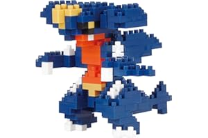KAWADA nanoblock - NBPM-075 - Pokemon Garchomp Carchacrok Knakrack multicolore