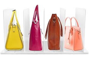 LONGZHUO Przegrody półek, przegrody do przechowywania Abs Torebka Zaoszczędź miejsce, półka szafkowa, regulowana półka do szafek, regałów, biurka (biały)