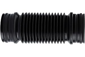 HAPPOW 1J0129618B Saugrohr Luftrohr für VW Golf 4/Bora/Jetta/Skoda/Leon/Octavia, Auto Ansaugrohr aus Gummimaterial, Langlebige Auto Zubehür