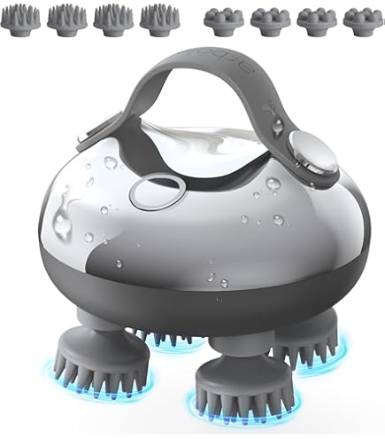 flamingo wireless vibrator Acusoothe Vibrating Spider Head Massager1 Units : Amazon.co.uk: Health &  Personal Care