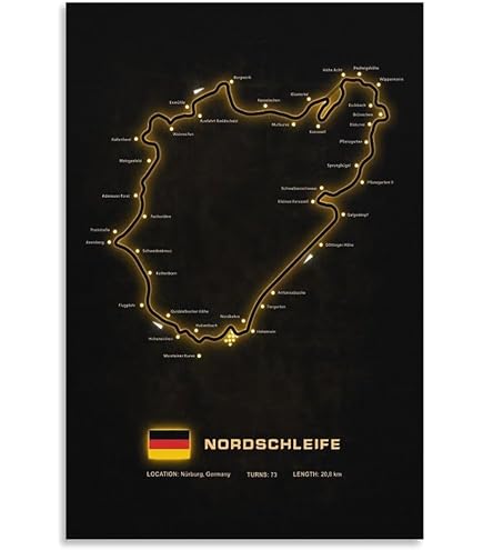 Nürburgring Nordschleife Racing Circuit Formula 1 Gift