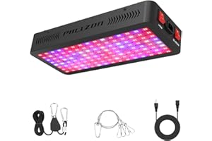 Phlizon 1200W LED Grow Light Full Spectrum Daisy Chain Plants Light Double Switch Grow Led pour plantes d'intérieur Veg and Flower-1200W