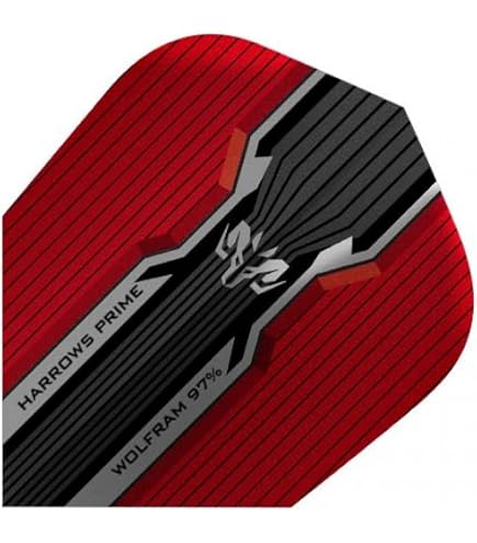 Harrows Supergrip Fusion Schäfte: 3er-Set, Mit Gefrästen Ringen, Kurz – Schwarz & Blau