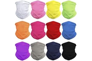GUIFIER Elastica Pañuelos Cabeza Multifunción Bufanda Bandana,Bragas de cabeza Turbante Magico Pasamontañas Tubo UV pulsera Mascarilla para hombre mujer festivales de música, raves, monta