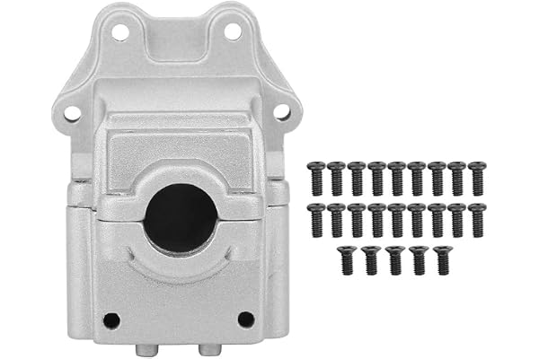 VGEBY Couvercle de boîte de Vitesses RC, boîtier de différentiel de Couvercle de boîte de Vitesses en Alliage d'aluminium adapté pour modèle de Voiture télécommandé