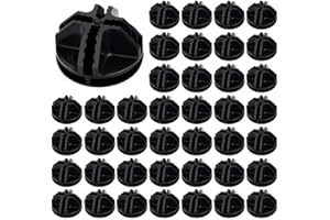 Pineeseatile 40Pcs Wire Cube Plastic Connectors Black Interlocking Plastic Connector Modular Organizer Clasp Buckle Clip for Shelving and Cabinet Modular Organizer Closet Clasp Buckle