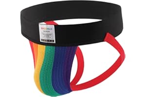 BRODDLE Herren Jockstrap Stretchy Nylon Mesh Pouch Performance Workout Athletic Supporters for Men