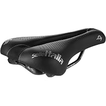 Selle Italia MAN Gel Flow – Selle Confort Route & Tourisme, Gel + Shock Absorber, Rails Manganese