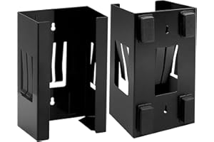 XAZTR 2Pcs Magnetic Glove Dispenser, Wall Mount Tissue Dispenser Black Tissue Glove Box Holder for Kitchen Fridge Office Workshops, Garage Tool Box