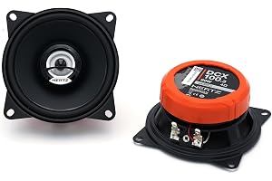 Hertz DCX 100.3 Coaxial Car Speakers, 4 Inches Speaker Size, 60 Watts Output Power, Stereo Audio Mode, Waterproof Feature, 2