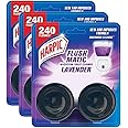 Harpic Flushmatic In-Cistern Toilet Cleaner Blocks, Lavender - 100 g (Pack of 3) | Toilet Flush Cleaner Balls