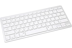 ‎CCYLEZ CCYLEZ 78 Tasten Kabellose Tastaturen für Arabische Tastatur Deutsche Tastatur Französische Tastatur Spanische Tastatur Portugiesische Tastatur Koreanische Tastatur Italienische Tastatur(Arabisch)