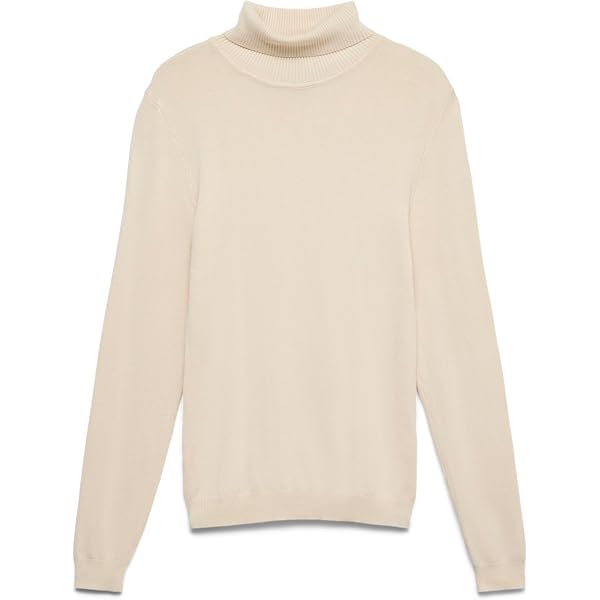 Suéter De Cuello V VERO MODA Para Mujer – Tejido LENZING ECOVERO, Mangas Largas