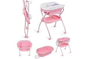 Innovaciones MS 30308 – wanna i przewijak – 2 w 1 – Bubble, składany i kompaktowy, wodoszczelny i łatwy do przechowywania, unisex