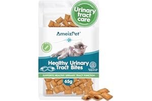 AmeizPet Urinary Cat Dry Food, Cat Urinary Tract Treatment, Urine Tract Treats for Cats - Crunchy Cats Biscuits 65 g (2.3 oz)