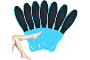 EPICSOA 7 Pack Foot File, Double-Sided Pedicure Foot File Hard Skin, Effectively Feet Hard Skin Remover and Calluses, Reusable, Make Foot Extra Smooth