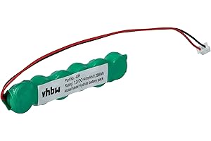 vhbw Pile BIOS Compatible avec Dell Inspiron 8200, 3800, 3700, 8100, 8000 pc, Ordinateur Notebook (40mAh, 7,2V, NiMH)