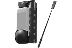 K&F CONCEPT Magnetischer Schnellverschluss-Selfie-Stick Kompatibel mit Insta360 X5, Insta 360 Selfie Stick, 89 cm Verlängerungsstange, Unsichtbarer Stab mit Sicherheitsverriegelung