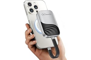 GiGimundo M20 SSD Magnetico 512GB, SSD Portatile, Resistente in Lega di Zinco, Max 2000MB/s tramite USB-C 3.2 Gen 2x2 per PC, Compatible for 15 Pro/ 15 Pro Max/16 Pro/16 Pro Max, Mac, Tavoletta