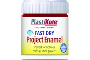 PLASTI-KOTE Plastikote B25W 59 ml Enamel Paint Bottle - Metallic Red