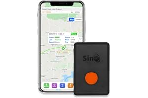 SinoTrack GPS Tracker 4G – Mini dispositivo di localizzazione per bambini, anziani e pazienti con demenza – monitoraggio live della posizione con funzione di allarme lunga durata della batteria