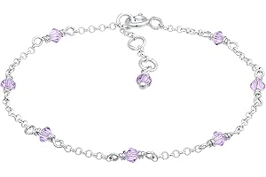 Elli Bracciale con Charm da Bambine E Ragazze Argento Inossidabile 925, Misura 14