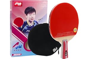 DOUBLE HAPPINESS DHS DHS Ping Pong Paddle A4006, Table Tennis Racket - Penhold