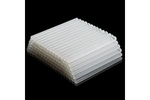 Requisite Needs Hot Melt Glue Sticks Electric Gun Craft Tool, Long Size Strong Adhesive Hot Glue Gun Sticks (7mm x 100mm (Pack of 50))