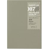 Midori Traveler's Notebook Passport Size - Refill 007 - Carnet De Voyage Personnalisable