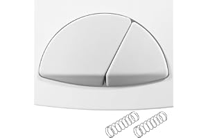 Spolknapp för Friatec Friabloc F100 - toalettspolningsknapp reparationssats för F200 med fjädrar, ersättning nr 333401, för paneler 301000 331001 331021 332000, reservdel för spolning