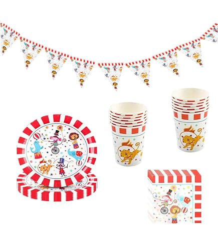 Lot De 6 Mini Labyrinthes à Billes Animaux De Cirque - Jouets Pour Pochette Cadeau Anniversaire Enfants