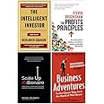 Intelligent Investor, The Profits Principles, Scale Up Millionaire, Business Adventures 4 Books Collection Set