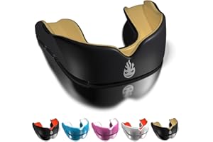 BY DR KNOX Dr Knox's Gum Shield Adult Youth & Junior Premium Boil & Bite for Contact Sports Including: Mouth Guard Boxing, MMA, Gum Shield Rugby, Football, Lacrosse, Hockey, Karate & Martial Arts Mouthguard