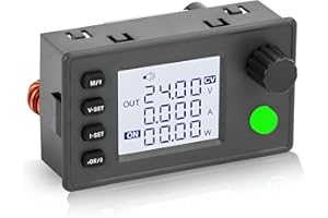 HEEMOL DC DC Boost Buck Converter regulator napięcia od 6V do 36V do 0,5-37V 40W 4,5A 12V 24V 36V regulowany napięcie moduł ładujący DIY ze stałym napięciem i prądem stałym.