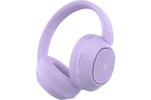 PowerLocus Hybrid Active Noise Cancelling Kopfhörer, 60 Std. Spielzeit Kopfhörer Kabellos, Transparenzmodus Hi-Fi Stereo Wireless Headphones mit Bass-Taste, Faltbares, Mikrofon für Reisen, Handy, PC